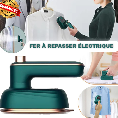 🧳 Fer à Repasser Électrique Portable & Pliable – Votre arme secrète anti-plis ✨