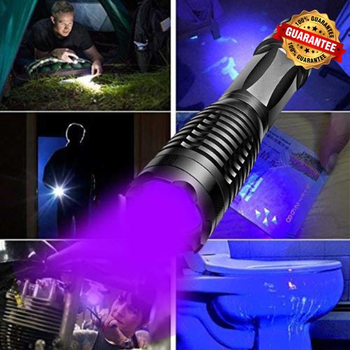 Lampe Torche UV Anti-Scorpions 🦂🛡️ Protégez Votre Vie, Même Dans Le Noir !