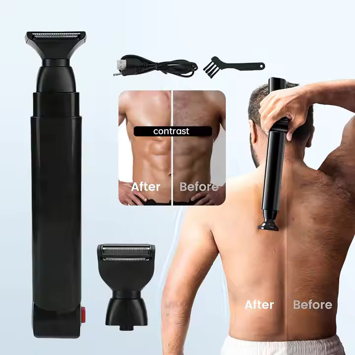 🪒 Rasoir Électrique Homme 180° – Atteignez Toutes les Zones Sans Effort !