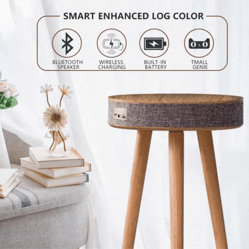 Table Intelligente Multifonction 🔊🔋 + Lampe Crystale Offerte 🎁 😍