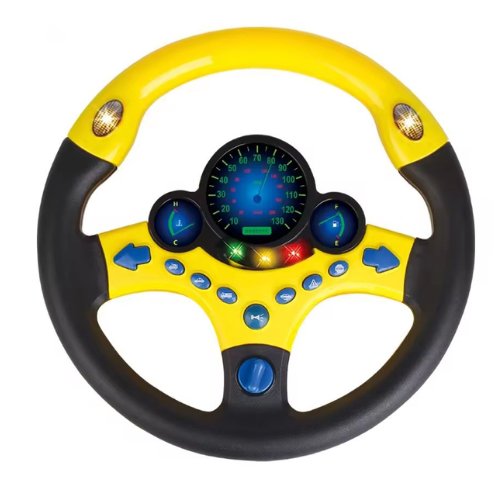 🚗 Volant de Conduite Éducatif pour Enfants – 360° Sons & Lumières