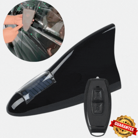 Aileron de Requin LED Solaire 🚗 ✨