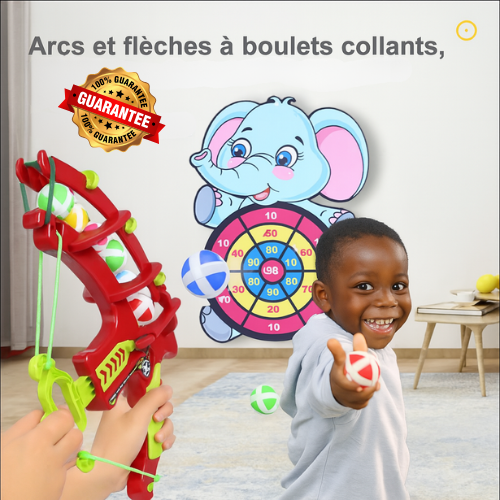Pack de 2 Cibles Magnétiques avec Boules Collantes 🎯✨