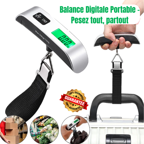 ⚖️ Balance Digitale Portable – Pesez tout, partout 📦🎒