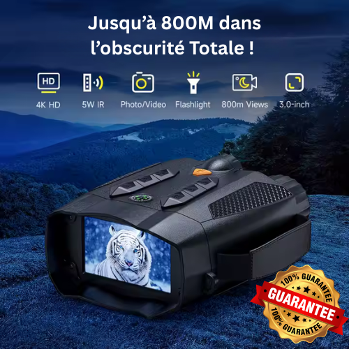 🔭 Caméra Vision Nocturne 326 – Jusqu’à 800M dans l’obscurité TOTALE ! 🌌👁️