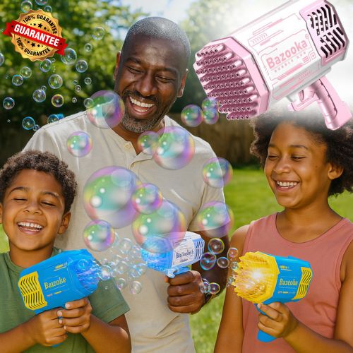 🚀 Le Bazooka à Bulles 69 Trous – La Star des Jeux en Plein Air ! 🌈🫧