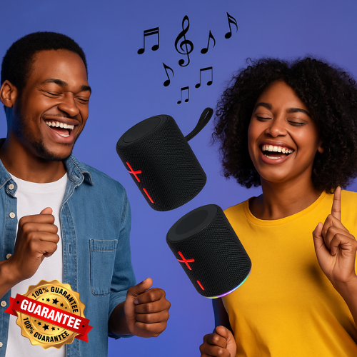 🧲 Enceinte Magnétique 2-en-1 Ultra Bass – Le Son 3D à Portée de Main 🎶🔥