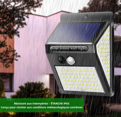 LOT DE 3 Lampe Solaire Exterieur Detecteur de Mouvement 🌟🏠