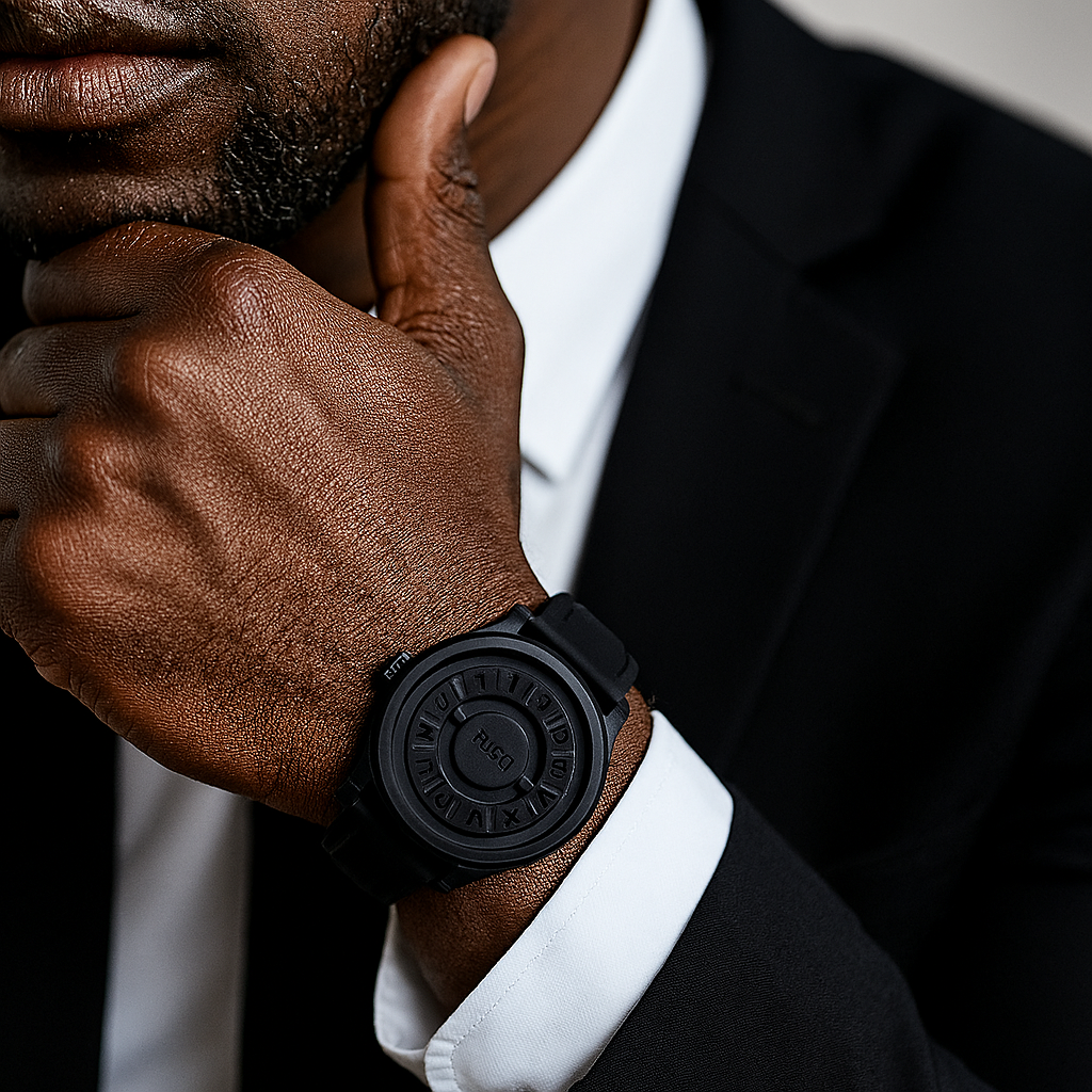 🕶️ Montre Magnétique – Élégance & Innovation au Poignet ⌚