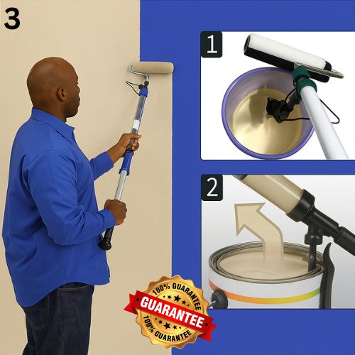 Rouleau de Peinture Télescopique Ultra-Pratique 🎨✨