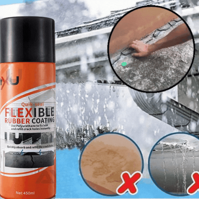 Revêtement En Caoutchouc Anti-Fuite Imperméable🔥