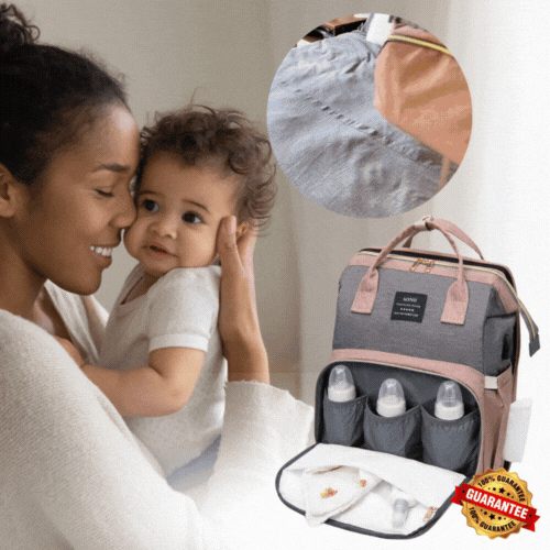 🎒 Sac à Langer Tout-en-Un avec Lit Bébé Intégré et Moustiquaire 😍