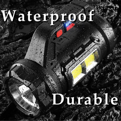 🔦 Lampe Multifonction Rechargeable 3-en-1 avec Kit d’Outils