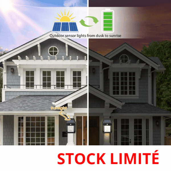 la Lampe Murale Solaire Intelligente 💡