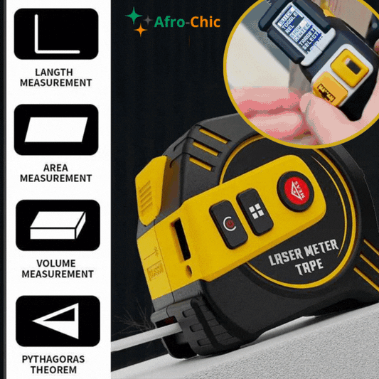 3 en 1 : Télémètre Laser (jusqu'à 80m), Mètre et Niveau 😍