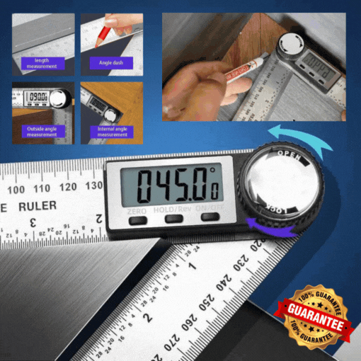 Rapporteur d'Angle Numérique 360° ✨🔧📐