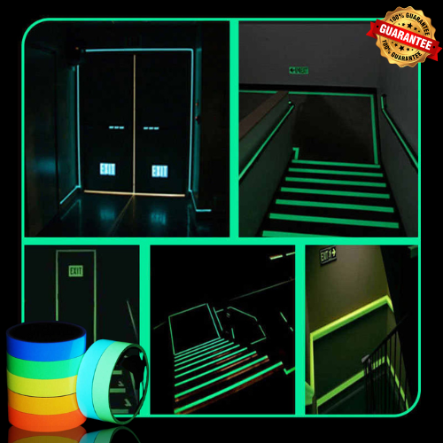 Lot de 3 Ruban Lumineux Fluorescent (Jaune - Rouge - Vert) ✨