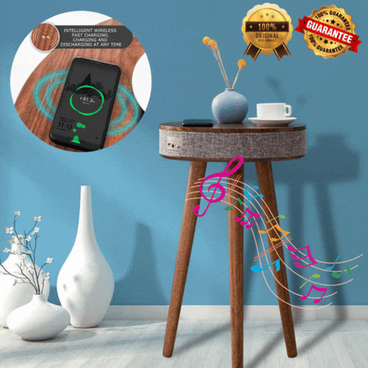 Table Intelligente Multifonction 🔊🔋 L’Alliance Parfaite du Confort et de la Technologie