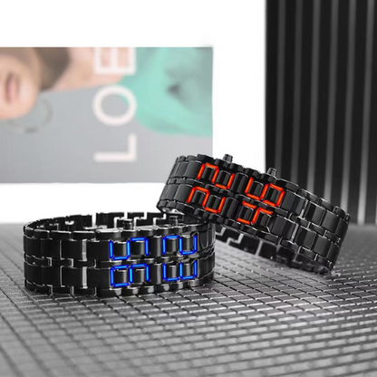 Montre-Bracelet LED Lava Unique – Élégance Futuriste au Poignet
