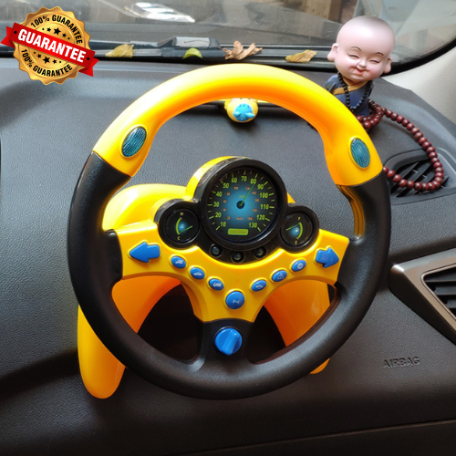 🚗 Volant de Conduite Éducatif pour Enfants – 360° Sons & Lumières