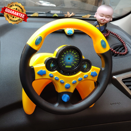 🚗 Volant de Conduite Éducatif pour Enfants – 360° Sons & Lumières