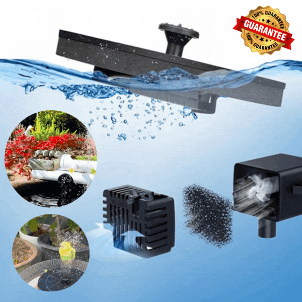 ⚡ Fontaine Solaire Sans Électricité 🌞 ( Une Acheté = Une Offerte 🎁)