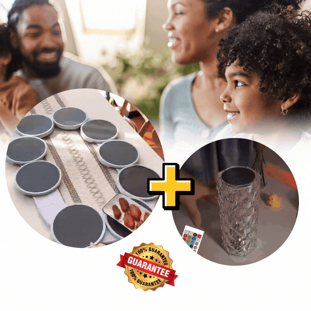 Plateau Tournant Multifonction 🍽️+ Lampe Cristal Offerte 🎁